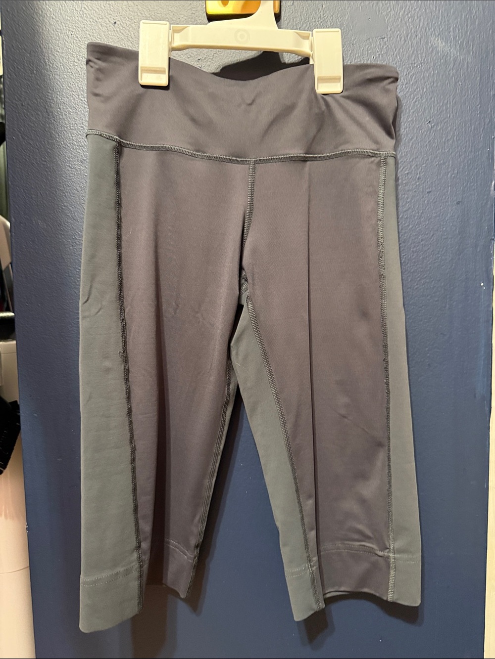 lululemon athletica Women's Gray and Charcoal Bike Shorts
